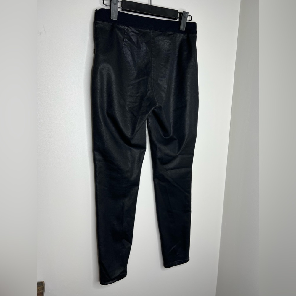 Victoria’s Secret matte metallic shiny pant/leggings. Size 4. Minimal stretch. - Picture 6 of 7